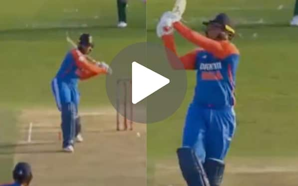 [Watch] Abhishek Sharma Throws His Wicket Away With A Careless Wild Slog